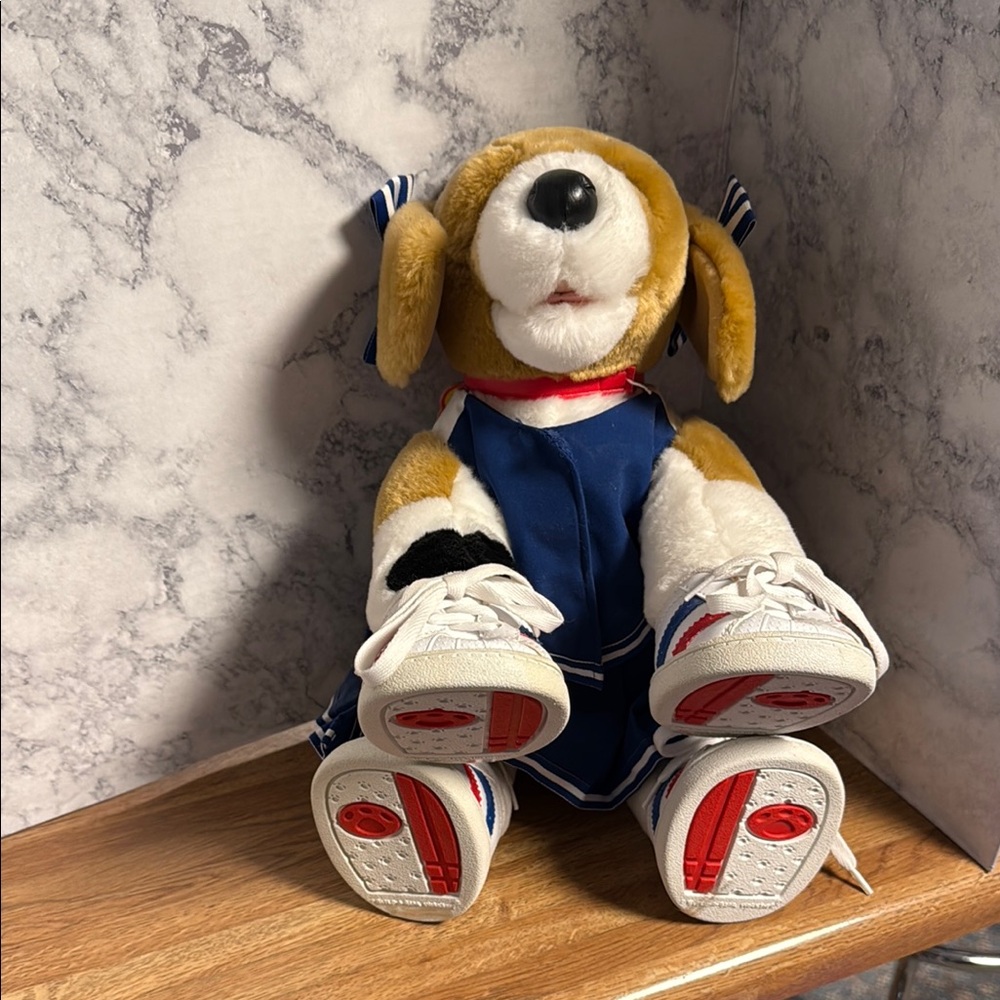 Build-A-Bear Blue and Red Dog Clothing Accessory